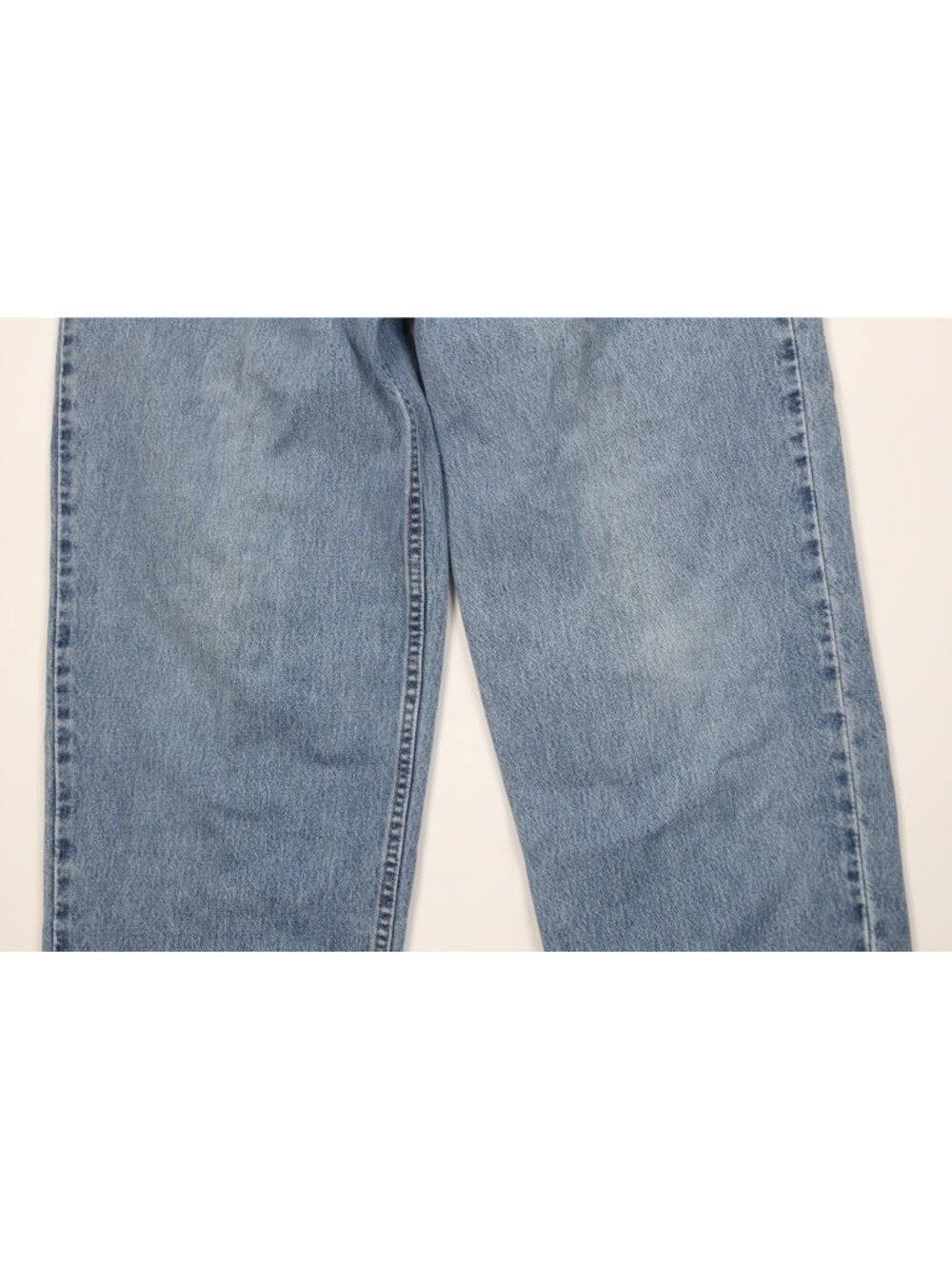Vintage 90s Levis Silvertab Mens 33x32 Faded Baggy Fit Denim Jeans Blue USA - Picture 3 of 14